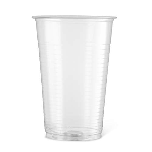 [80 Count] PlastiMade 9 Oz Clear Plastic Disposable Reusable Drinking Cups For Home, Office, Wedding, Events, Parties, Take Out, Water, Juice, Soda, Beer Cocktails (1 Pack) - color: 1 Pack, size: 9 Ounces