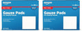 Amazon Basic Care Gauze Pads, 3x3 inches Sterile Medical Wound Dressing Sponges, 12-Ply, Ultra Soft, Extra Absorbent, 50 Count, (Previously All Health) (Pack of 2) - size: 3x3 Inch (Pack of 2)