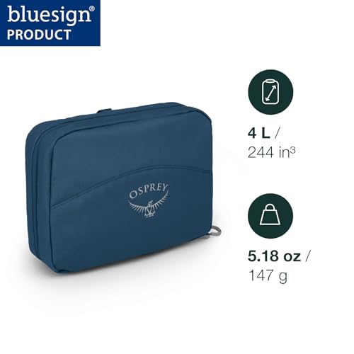 Osprey Daylite Hanging Toiletry Kit, Night Shift Blue - color: Night Shift Blue