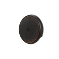 Single Hole Bathtub Drain Overflow Plate with One Matching Screws, Easy to Install, Venetian Bronze - color: Venetian Bronze
