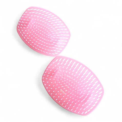 Detangler Hair Brush 2 Pack for Wet & Dry Hair (4×3 in) - Firm Bristle Shampoo Scalp Massage Brush for Shower - Pain-Free Detangling for Women, Men, Kids (Pink) - color: Pink
