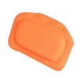 Angoily Bath Pillow with Suction Cups Bathtub Pillow Headrest Sponge Cushion for Head and Neck Support Waterproof Lightweight Washable Spa Accessory for Relaxing Soak 12.20 X 8.26 X 0.78 in