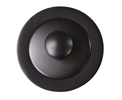 Westbrass Pull & Drain Sch. 40 PVC Bath Waste with One-Hole Top Elbow, Oil Rubbed Bronze, D49721-12 - color: Oil Rubbed Bronze, size: 1 Pack