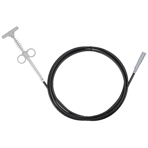 HARFINGTON Flexible Grabber Claw Pick Up Tool 118 Inch 4 Claws Stainless Steel Sewer Cleaning Hook Unclog Sink Sewer Hair Drain Cleaner Tool Sink Unclogger for Toilet Bathtub Sewer Grey - color: Gray, size: 118 Inch