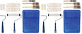 Pro Grade Paint Roller Kit, Brush & Roller,10 Piece Set, Wall Painting Naps for Professionals & Homeowners - All Paints & Stains, Washable, Reusable, Easy to Clean, Superior Absorbency. (Pack of 2) - size: 10 Piece Set (Pack of 2)