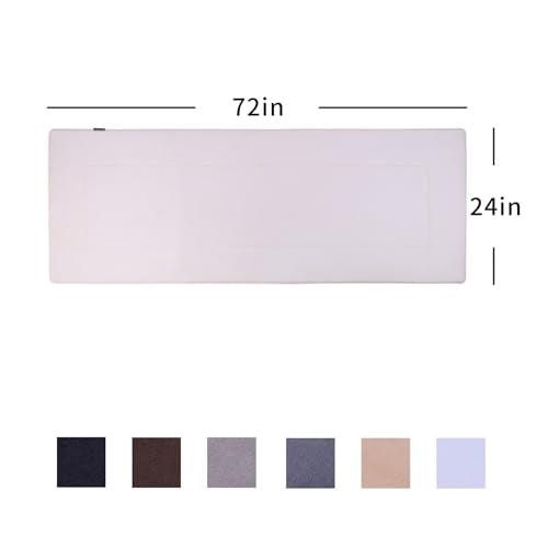 Soft Hallway Runner Rug,Washable Floor Rugs, Non Slip Memory Foam Rug,Super Water Absorption, Suitable for Bathroom Mat, Entrance,Kitchen, Living Room Decor(2x6ft White) - color: New White, size: 2' x 6' (Rectangular)