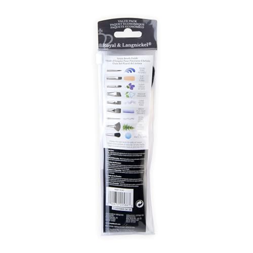 Royal Brush Camel Value Pack Brush Set, 3/Pkg