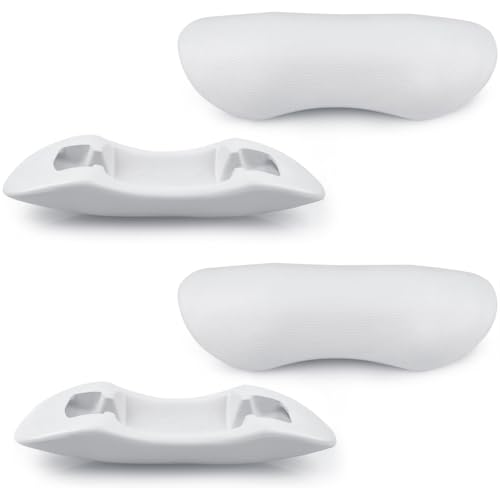 IWIWE 77444 1285201 Hot Tub Spa Head Rest Replacement Pillows Compatible with Hot Spring/Watkins/Hot Tub (2015-2019) Spa Neck Pillow Fits Hot Spot Relay Rhythm SX Tempo TX Head Rest For Hot Tub-4 Pack