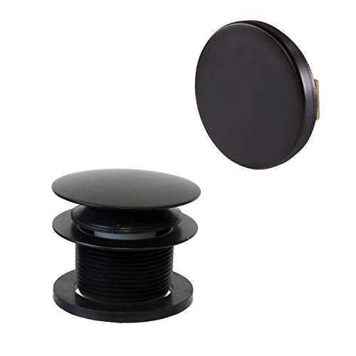 Westbrass Mushroom Tip-Toe Tub Trim Set with Floating Faceplate, Oil Rubbed Bronze, D398RK-12 - color: Oil Rubbed Bronze, size: 1 Pack