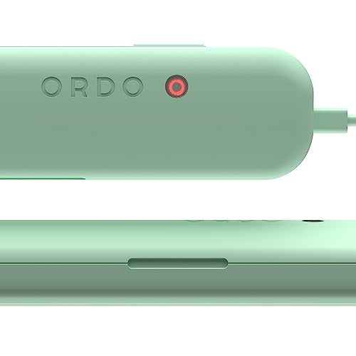 ORDO Sonic+ Toothbrush Travel Case, portable USB Charging, Mint Green | Sonic toothbrush holder, durable design, secure magnetic closure, travel friendly, toothbrush not included - color: Mint Green