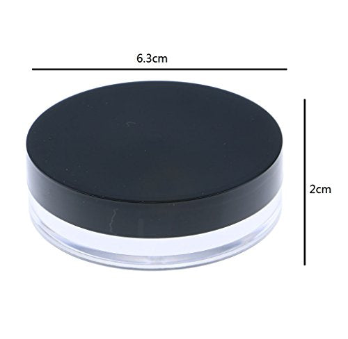 Topwon Portable Loose Powder Container Makeup Case Travel Kit 10ml