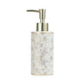 Ceramic Soap Dispenser for Bathroom Kitchen for Liquid Hand Dish Soap (Gold) - color: Gold