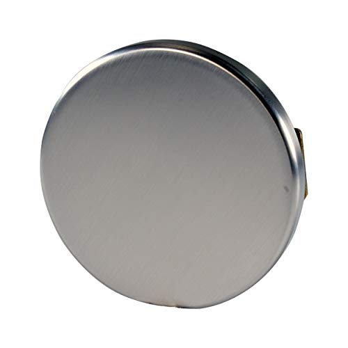 Westbrass Floating No-Hole Overflow Faceplate, Satin Nickel, D980R-07 - color: Satin Nickel, size: 1 Pack