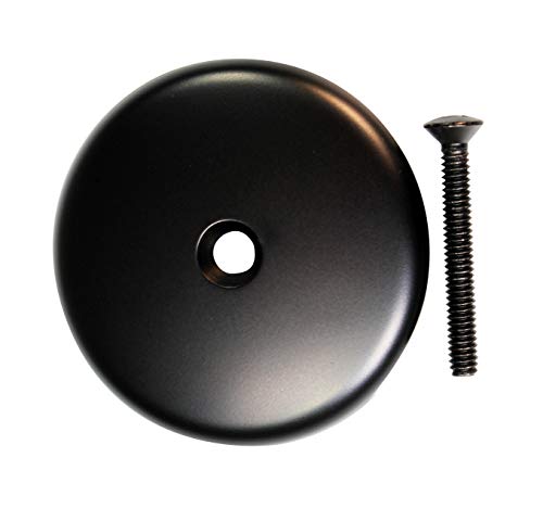 Westbrass Pull & Drain Sch. 40 PVC Bath Waste with One-Hole Top Elbow, Oil Rubbed Bronze, D49721-12 - color: Oil Rubbed Bronze, size: 1 Pack