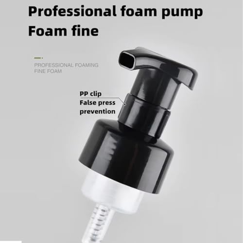 2Pcs Foaming Soap Dispenser, 450ml(16oz) Refillable Modern Square Pump Bottle for Shampoo, Body Wash, Liquid Soap, PETG Plastic Empty Soap Dispenser for Kitchen, Bathroom, Hospital (Brown) - color: Brown