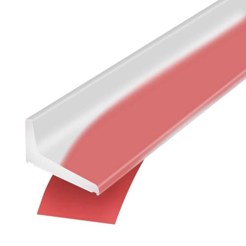 39Inch Shower Door Water Guard, Silicone Shower Threshold Water Dam, Glass Shower Door Seal Strip, Waterproof Bathroom Bottom Seal for Dry Wet Separation, Sink Barrier - style: 39inch
