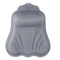 Goowin Bath Pillows for Tub, New Generation Skin-Friendly Silicone Bath Pillow, Luxury Bathtub Pillow for Head and Neck, Powerful Suction Tub Pillow for Bathtub with Inflatable Airbag (Grey) - color: Grey