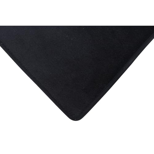 Ultra-Soft Extra-Thick Non-Slip Memory Foam Long Bath Runner Mat (2 ft x 5 ft, Black) - color: Black, size: 2' x 5' (Rectangular)