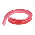 39 Inch Collapsible Shower Water Dam, Self Adhesive Shower Threshold Water Stopper Barrier Strip Dry and Wet Separation Retention System for Bathroom, Kitchen, Sink (Transparent) - color: Transparent