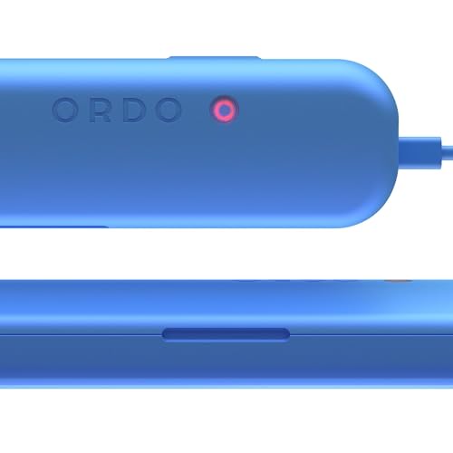 ORDO Sonic+ Toothbrush Travel Case, portable USB Charging, Arctic Blue | Sonic toothbrush holder, durable design, secure magnetic closure, travel friendly, toothbrush not included - color: Arctic Blue