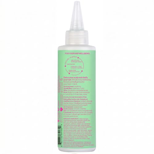 Pacifica Scalp Detox Tonic – Scalp Exfoliator with Glycolic & Salicylic Acid for Clarifying Build Up & Purifying – Infused with Rosemary to Support an Itchy, Dry Head – Vegan & Cruelty-Free – 5 oz - style: Scalp Detox Tonic