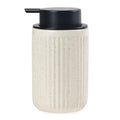 BosilunLife Dish Hand Soap Dispenser - Liquid Pump Soap Dispenser for Bathroom 12oz Ceramic Kitchen Dish Dispenser with Rust-Proof Liquid Pump Modern Refillable Lotion Bottles, Beige - color: Beige Lotion Pump