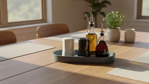 Premium 12” x 5” Silicone Vanity Tray | Sink and Surface Organizer with Sturdy Non-Slip Base | Heat Safe, Dishwasher Safe (Vanilla Cream) - color: Vanilla Cream