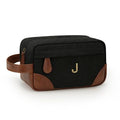 Personalized Toiletry Bag for Men - Initial Custom Travel Dopp Kit, Waterproof Shaving Bag with Large Capacity for Travel Essentials, Birthday Gifts for Him Dad Husband Boyfriend (J) - style: J