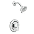 Moen Adler Chrome One-Handle Tub & Shower Faucet Multi-Function Showerhead, 82604 - color: Chrome