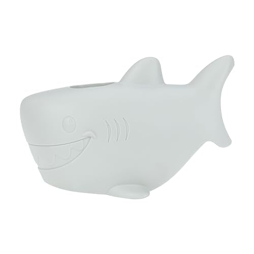 Nuby Bathtub Safety Spout Guard - Compatible with Most Standard Faucets - Bath Toys - Shark - style: Shark