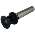 Elements of Design Kingston Brass KB5005 Fauceture Grid Drain with Overflow Hole, 1-1/4 inch by 6-inch, 17 gauge, 1.25, Oil Rubbed Bronze - color: Oil Rubbed Bronze