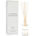 Sweet Water Decor Hello Fall Reed Diffuser Set - Hot Cider, Cinnamon, Cloves, Apple, and Nutmeg Scented Diffuser - Scent Diffusers for Home, Long Lasting Fragrance, Made in the USA - style: Hello Fall No. 17