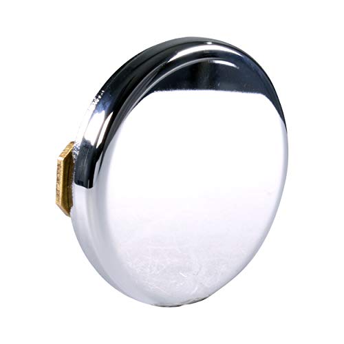 Westbrass Floating No-Hole Overflow Faceplate, Polished Chrome, D980R-26 - color: Polished Chrome, size: 1 Pack