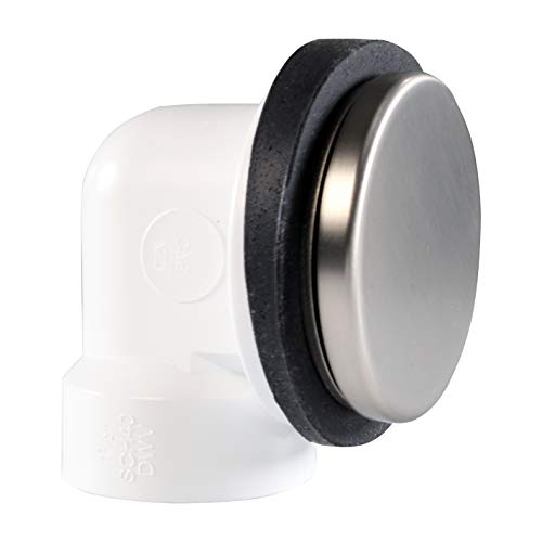 Westbrass Floating No-Hole Overflow Faceplate, Satin Nickel, D980R-07 - color: Satin Nickel, size: 1 Pack