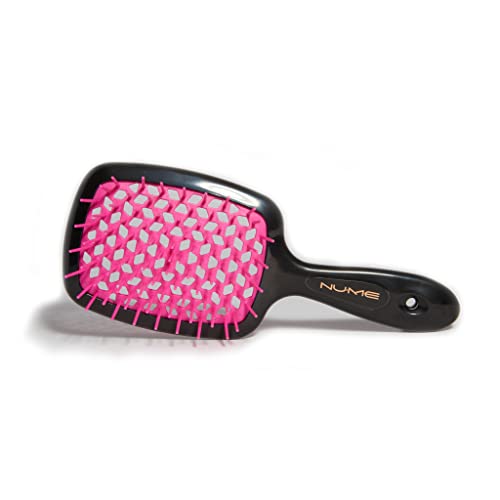 NuMe Scalp Massage Brush for Wet and Dry Hair | Scalp Massager Shampoo Brush Scalp Care Brush, Shower Brush Scalp Scrubber Exfoliator with Soft Silicone Bristles for Dandruff Removal, Hair Growth - color: Magenta