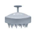 HEETA Scalp Massager Hair Growth, Soft Silicone Scalp Scrubber Shampoo Brush for Exfoliation, Dandruff Removal Head Massage Stress Relax, Wet & Dry Use for Thick Thin Curly Hair Care, Sky Gray - color: 04-sky Gray