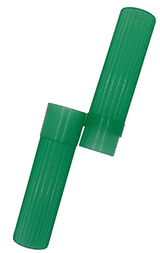 American Comb Toothbrush Holder (Green) - Made in USA, with Ventilation Holes, for Toothbrush Covers, Toothbrush Holder, Toothbrush Soft, Durable Design, Hygienic Bathroom Accessory - color: Green
