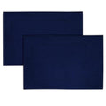 Tens Towels Pack of 2 Bath Mats 100% Cotton, 20 x 32 Inches, Super Absorbent, Hotel Quality Premium Floor Towels, Luxurious, Soft & Quick Dry, Not a Bathroom Rug, Navy - color: Navy