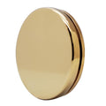 Westbrass Floating No-Hole Overflow Faceplate, Polished Brass, D980R-01 - color: Polished Brass, size: 1 Pack