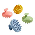 Hair Scalp Massager Silicone Scalp Scrubber Shampoo Brush for Hair Growth/Dandruff Removal,Head Massager Exfoliator Scalp (4pcs) - color: 4pcs