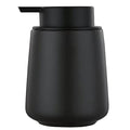 12Oz Black Soap Dispenser - Modern Ceramic Lotion Hand Soap Dispenser with Easy-to-Press Black Pump, Reusable and Refillable Liquid Dish Soap Dispensers for Bathroom & Kitchen - color: Black, style: Liquid Pump