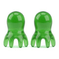 NIIIYTYB 2 PCS Head Scratcher Scalp Scraper Massager Spa Tools for Deep Relaxation at Home Spa Essentials Hair Hammer Tapping Green - color: Green