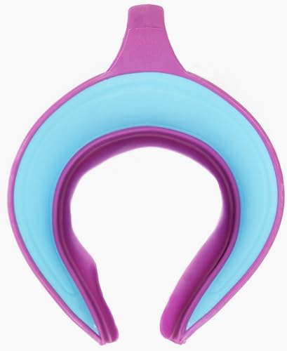 Shampoo Visor by Splash Guard, Comfort Seal Baby Bath Shampoo Shower Cap, Gentle Rinse and Shield Bath Hat for Toddlers and Babies, Protects Eyes, Ears, and Face - color: Blue