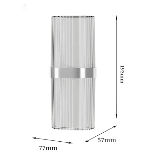 Travel Toothbrush Cup Case, Toothbrush Travel Container Portable Travel Toothbrush Holder Toothpaste Storage for School Camping Business Trip Bathroom (White) - color: White