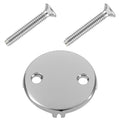 Bathtub Overflow Drain Cover, Stainless Steel Bathtub Drain Stopper 3 Inch – Overflow Matching Plug for Standard Tubs Universal Fit