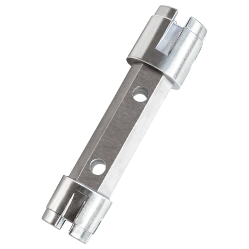 Tub Drain Remover Wrench Removal Tool Dual Ended Dumbell for Bath Drains Heavy Duty Aluminum