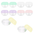 10 Pcs Travel Containers - Makeup Travel Containers(10ml) Convenient Jars for Creams, Leak-proof Accessories with Lid for Cosmetic Makeup Face Body Hand Cream - size: 10 Pcs 10ml