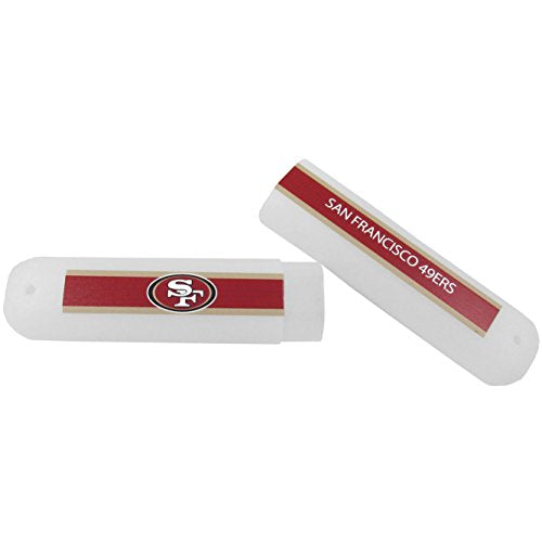 NFL San Francisco 49Ers Unisex Siskiyou Sportstravel Toothbrush Case, White, Standard