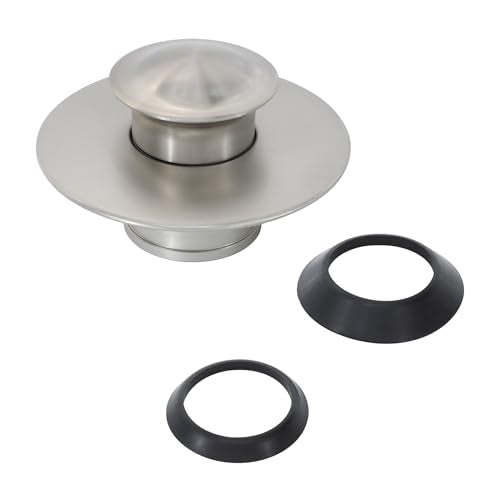 Danco EZ Drain Cover for Bathtub, Brushed Nickel, 10534 - color: Brushed Nickel