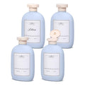 8.8 oz Plastic Travel Shampoo Bottles, Empty Plastic Squeeze Bottles with Flip Cap for Toiletries, Leakage-proof Travel Shampoo and Conditioner Bottles (4 pack, BLUE) - color: Blue, size: 8.8 ounces